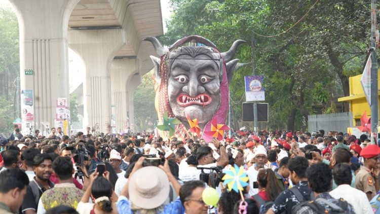 পহেলা বৈশাখে সারাদেশে উৎসবের আমেজ