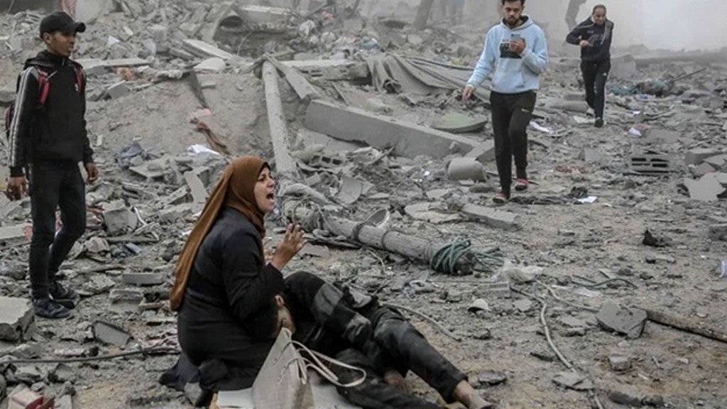 গাজায় প্রাণহানি ছাড়াল ৫১ হাজার