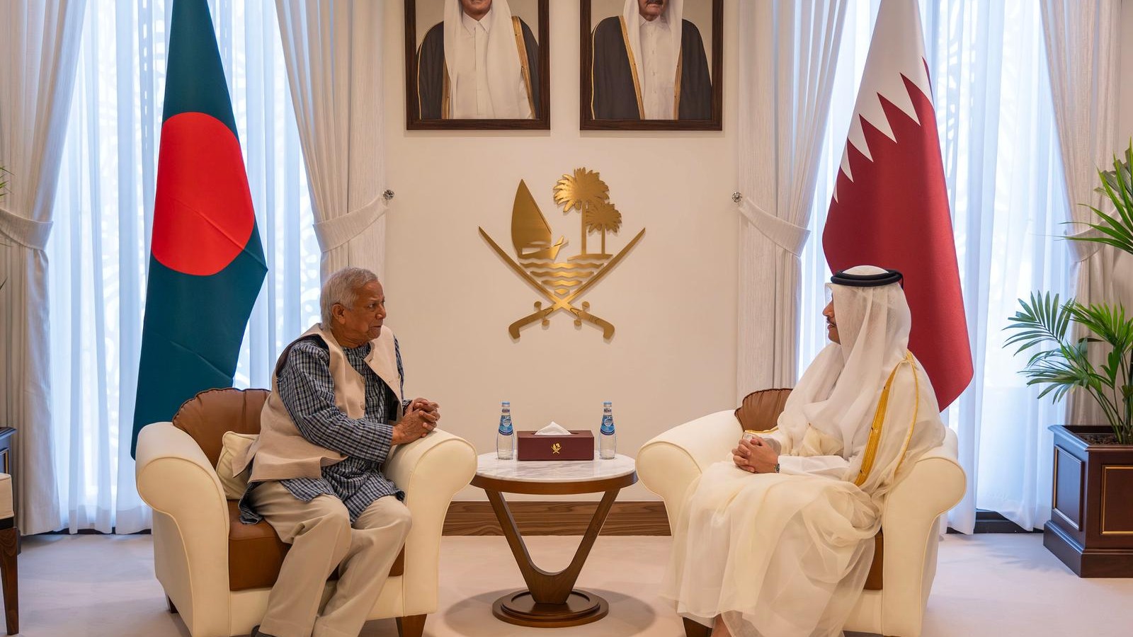 ড. ইউনূসের নেতৃত্বকে পূর্ণ সমর্থন কাতারের