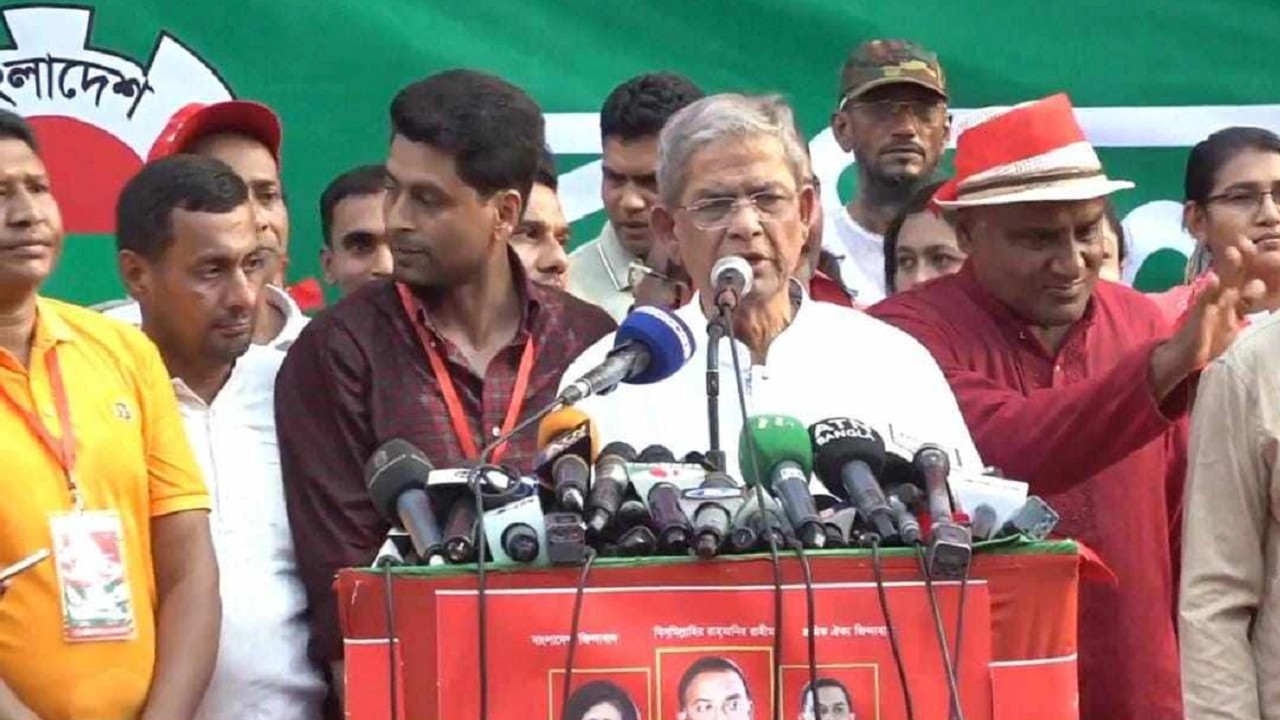 রাজনৈতিকভাবে অস্বাভাবিক অবস্থায় আছি, দ্রুত নির্বাচন দিন: মির্জা ফখরুল