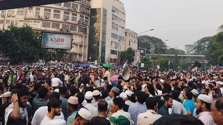 আওয়ামী লীগ নিষিদ্ধের দাবিতে,উত্তাল শাহবাগ