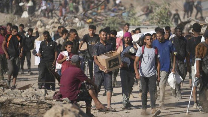 মার্কিন-ইসরায়েলি ত্রাণকেন্দ্রে গুলিতে নিহত ৭৪৩ ফিলিস্তিনি