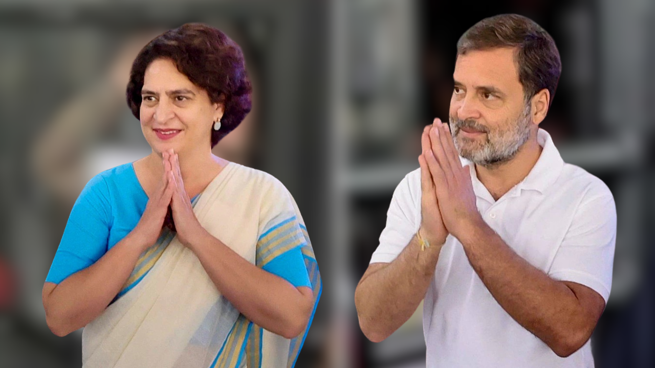 দিল্লিতে নির্বাচন কমিশনের বিরুদ্ধে বিক্ষোভে রাহুল-প্রিয়াঙ্কা আটক