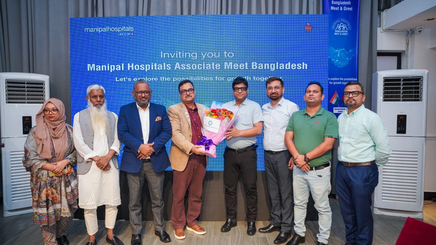 ভারতের মনিপাল হাসপাতাল এর উদ্যোগে স্বাস্থ্য সেবা নিয়ে সেমিনার