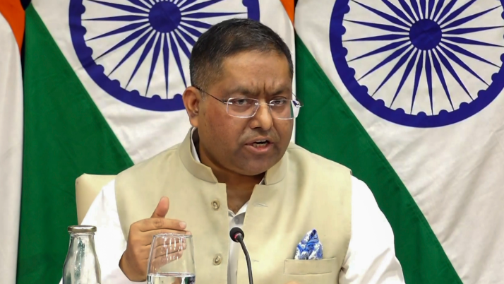 শেখ হাসিনার বক্তব্য দেয়ার সঙ্গে ভারত সরকারের কোনও সম্পর্ক নেই: রণধীর জয়সোয়াল