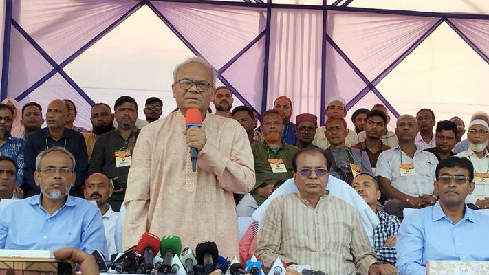 শেখ হাসিনাকে বক্তব্যের সুযোগ দিয়ে জুলাই শহীদদের অসম্মান করেছে ভারত: রিজভী