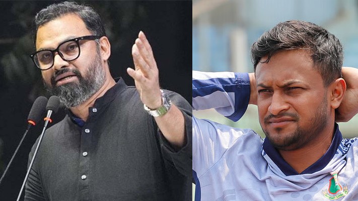 সাকিবের দেশে ফেরা নিয়ে অবস্থান বদলালেন ক্রীড়া প্রতিমন্ত্রী