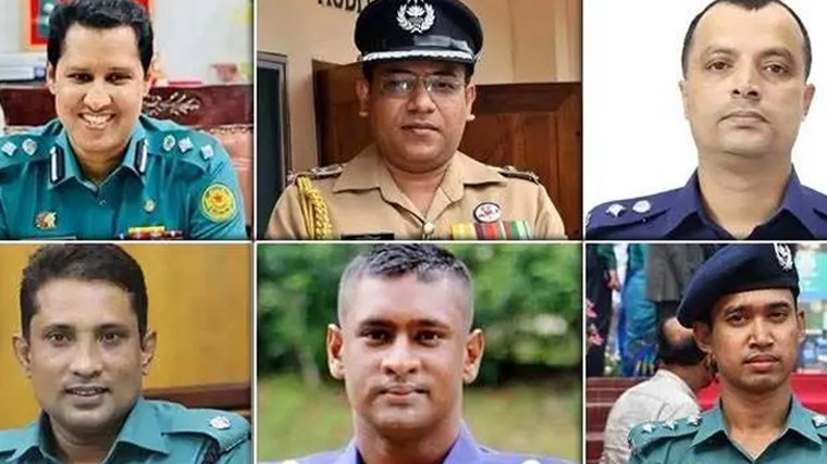 চাকরি গেল গোলাম রাব্বানীর ভাই রুহানী-বিপ্লব কুমারসহ ৬ পুলিশ কর্মকর্তার