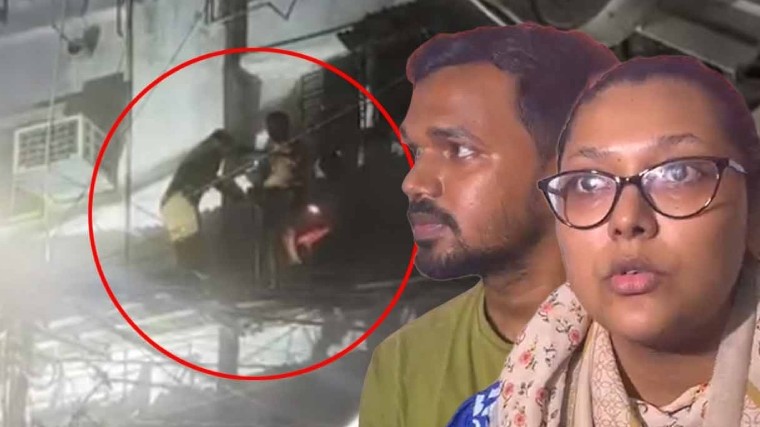 জানালা দিয়ে কার্নিশে নেমে কলকাতার আগুন থেকে বাঁচলেন ঢাকাই দম্পতি