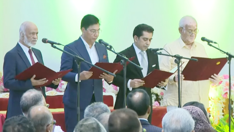 শপথ নিলেন নতুন ৪ মন্ত্রী, ২ প্রতিমন্ত্রী