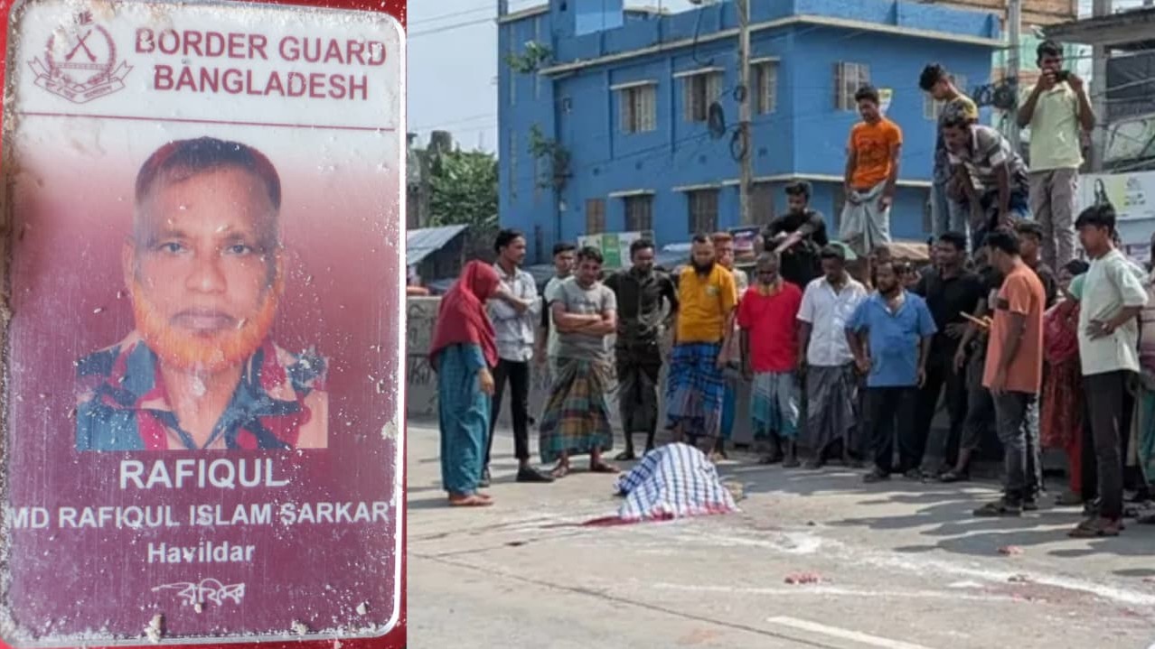 বগুড়ায় মহাসড়কে ট্রাকের ধাক্কায় বিজিবি সদস্য নিহত