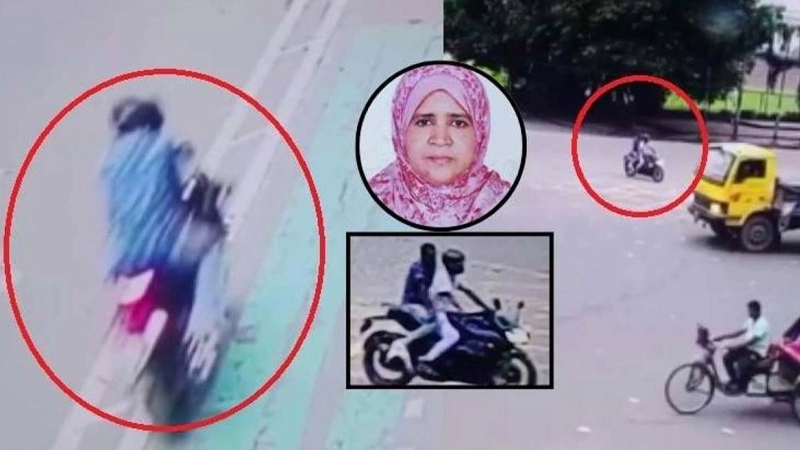 সংসদ ভবনের সামনে শিক্ষিকা নিহত, ছিনতাইয়ের ঘটনায় গ্রেপ্তার ২