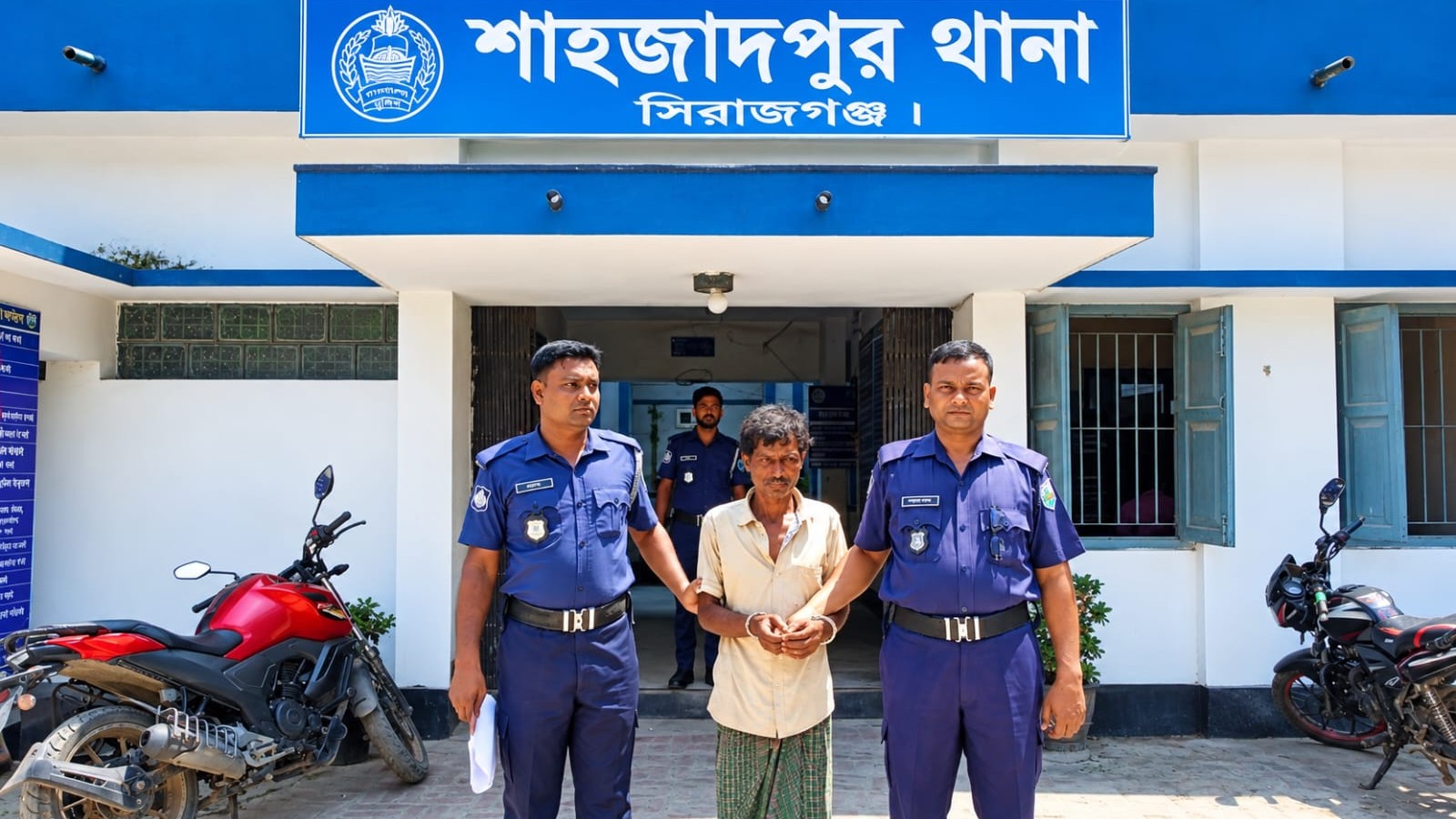 শাহজাদপুরে শিশুকে ধর্ষণের মামলায় প্রধান আসামি গ্রেপ্তার