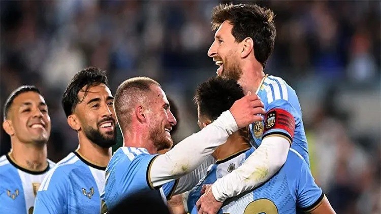 জয় দিয়ে মেসিকে বিদায় জানাল আর্জেন্টিনা
