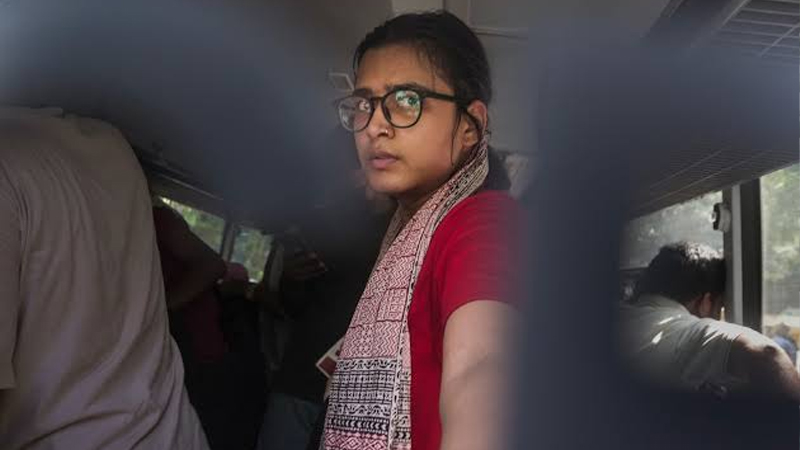 দিল্লিতে মিছিল থেকে আটক নেহা বোরা, দীপঙ্কর ভট্টাচার্যসহ চার নেতা