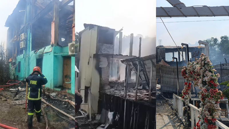 কক্সবাজারের রিসোর্টে আগুনে নিহত বেড়ে ৬, আহত ৯