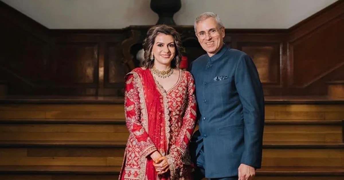 সাংবাদিক নিধি রাজদানের সঙ্গে বিয়ের বন্ধনে আবদ্ধ জম্মু ও কাশ্মীরের মুখ্যমন্ত্রী  ওমর আবদুল্লাহ